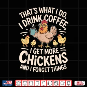 Design Cool Chicken Art for Men Women Kids Poultry Rooster Chicken Shirt