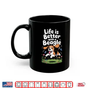 Mug Funny Beagle Design for Men Women Hound Beagle Dog Lovers Shirt
