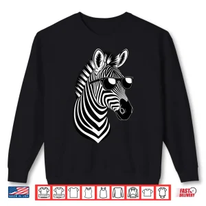 Sweatshirt Funny Zebra Art for Men Women Kids Zebra Animal Print Zebra Shirt