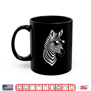 Mug Funny Zebra Art for Men Women Kids Zebra Animal Print Zebra Shirt