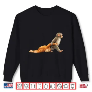Sweatshirt Sweet Baby Monkey Punch Fighter Viral Monkey Meme Shirt