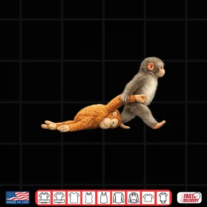 Design Sweet Baby Monkey Punch Fighter Viral Monkey Meme Shirt