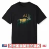 Elk Hunting Hiking Outdoor Camping Forest Animal Graphic Shirt