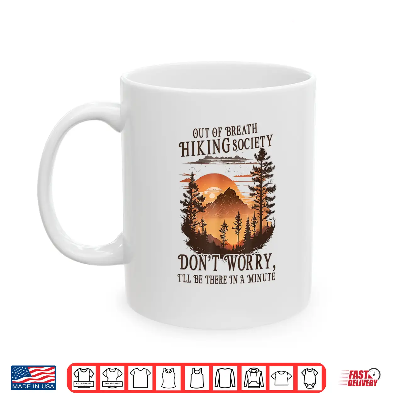 Out Of Breath Hiking Society Dont Worry Ill Be There Soon Shirt Out Of Breath Hiking Society Dont Worry Ill Be There Soon Shirt