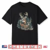 Retro Forest Deer Wildlife Animal Nature Camping Camper Shirt