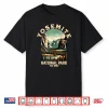 Retro Yosemite National Park Usa Vintage Hiking Graphic Shirt