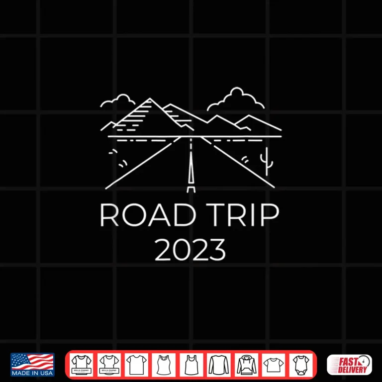 Design Road Trip Travel Souvenir Twenty Twenty Three Family Vacation Shirt