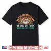Sloth Hiking Team We Will Get There Hiker Camper Vintage Shirt