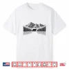 Vintage Mountain Bear Nature Landscape Trees Reflection Shirt