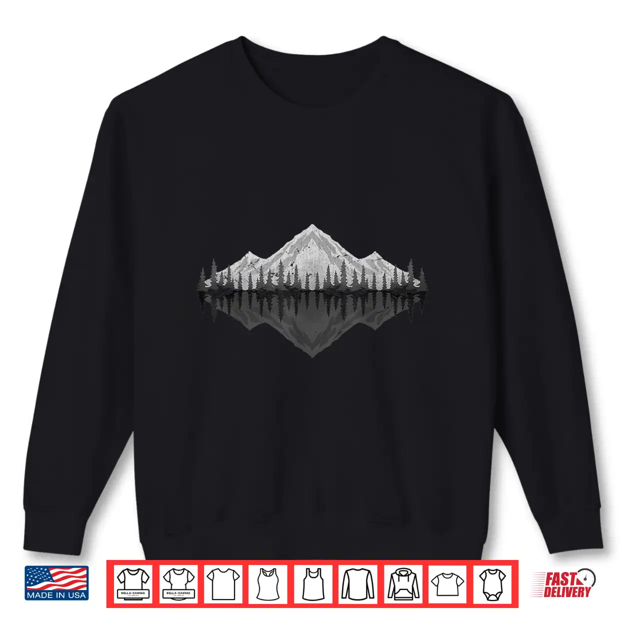 Wildlife Nature Hiking Hiker Forest Reflection Mountain Shirt Wildlife Nature Hiking Hiker Forest Reflection Mountain Shirt