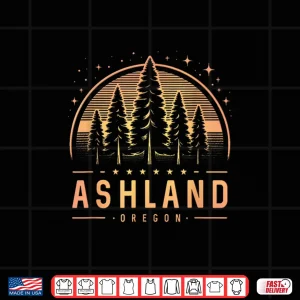 Design Ashland Ashland Oregon Ashland OR Trekking Shirt