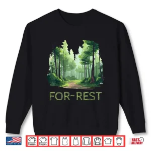 Sweatshirt FOREST FOR REST Nature Lovers Wellness Shirt