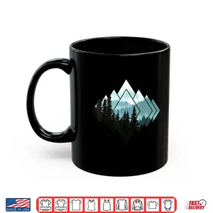 Mug Forest Nature Mountains Trekking Hiking Camping Outdoor Gift Shirt