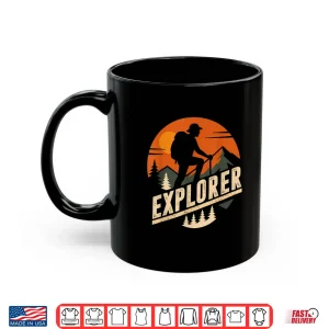 Mug Explore More Trekking Mountains Camping Funny Explorer Hiker Shirt