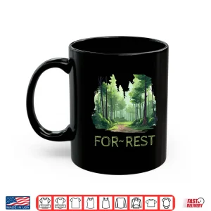 Mug FOREST FOR REST Nature Lovers Wellness Shirt