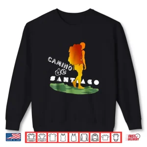 Sweatshirt Camino de Santiago Trekking Spain Short Sleeve Shirt