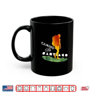 Mug Camino de Santiago Trekking Spain Short Sleeve Shirt