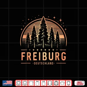 Design Freiburg Germany Freiburg Deutschland Trekking Shirt