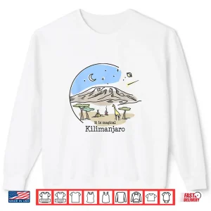 Sweatshirt Mount Kilimanjaro Finisher Hike Africa Trekking Hiking Gifts Shirt
