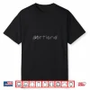 Portland Bicycle Shirt Pdx Oregon Or Maine Bike Lovers