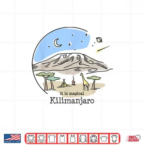 Design Mount Kilimanjaro Finisher Hike Africa Trekking Hiking Gifts Shirt