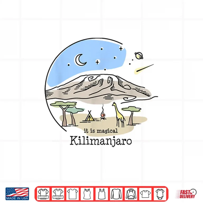 Design Mount Kilimanjaro Finisher Hike Africa Trekking Hiking Gifts Shirt