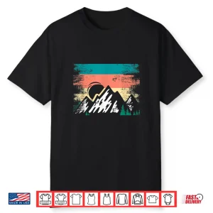 Retro Mountain Hiker Climber Outdoor Adventure Trekking Shirt