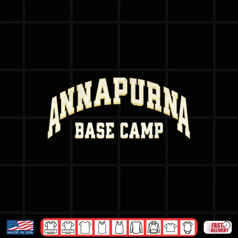 Design Sporty Annapurna Base Camp Mountain Trekking in Nepal Shirt