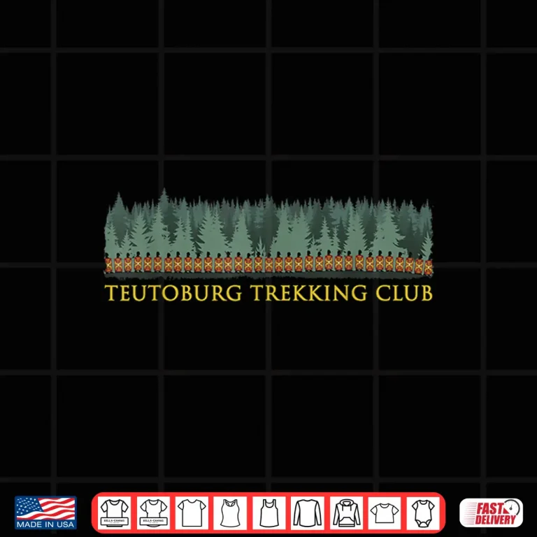 Design Teutoburg Trekking Club Funny Roman History Shirt