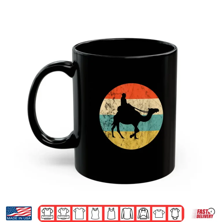 Mug Camel Vintage Retro Camel Ride Camel Trekking Desert Animal Shirt