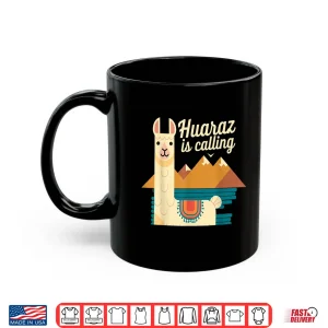 Mug Alpaca Huaraz Cordillera Blanca Trekking Adventure Peru Shirt