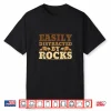 Easily Distracted By Rocks Trekking Wander Climbing Shirt
