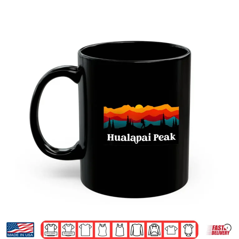 Mug Outdoor hiking nature Hualapai Peak national park trekking Shirt