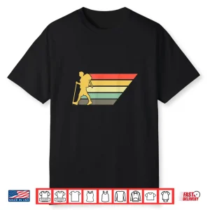 Retro Hiking Trekking Gift I Vintage Hike Hiker Shirt