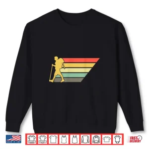 Sweatshirt Retro Hiking Trekking Gift I Vintage Hike Hiker Shirt