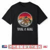 Take A Hike Retro Hiker Sloth Hiking Trekking Fun Kids Boys Shirt