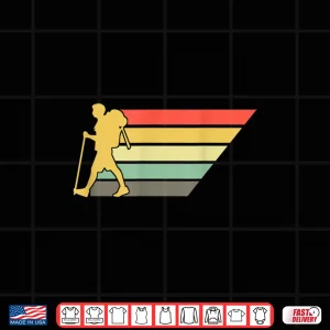 Design Retro Hiking Trekking Gift I Vintage Hike Hiker Shirt