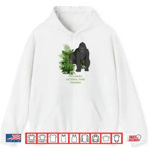 Hoodie Volcanoes National Park Gorilla Trekking Rwanda Shirt