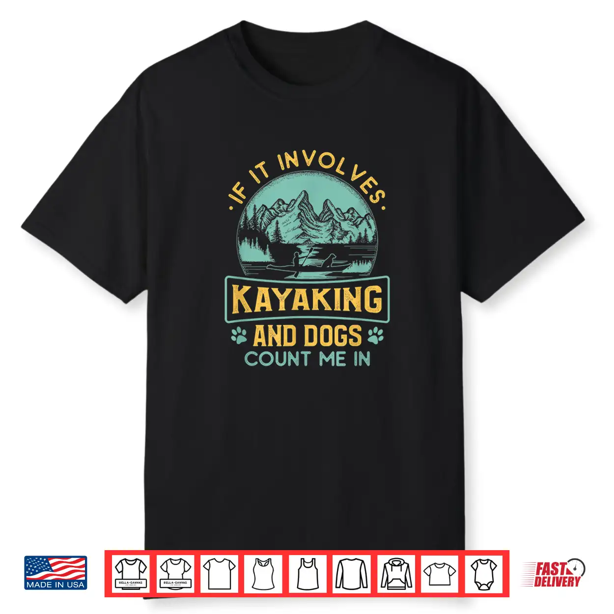 Canoeing Nature Adventure With Dog Shirt Canoeing Nature Adventure With Dog Shirt