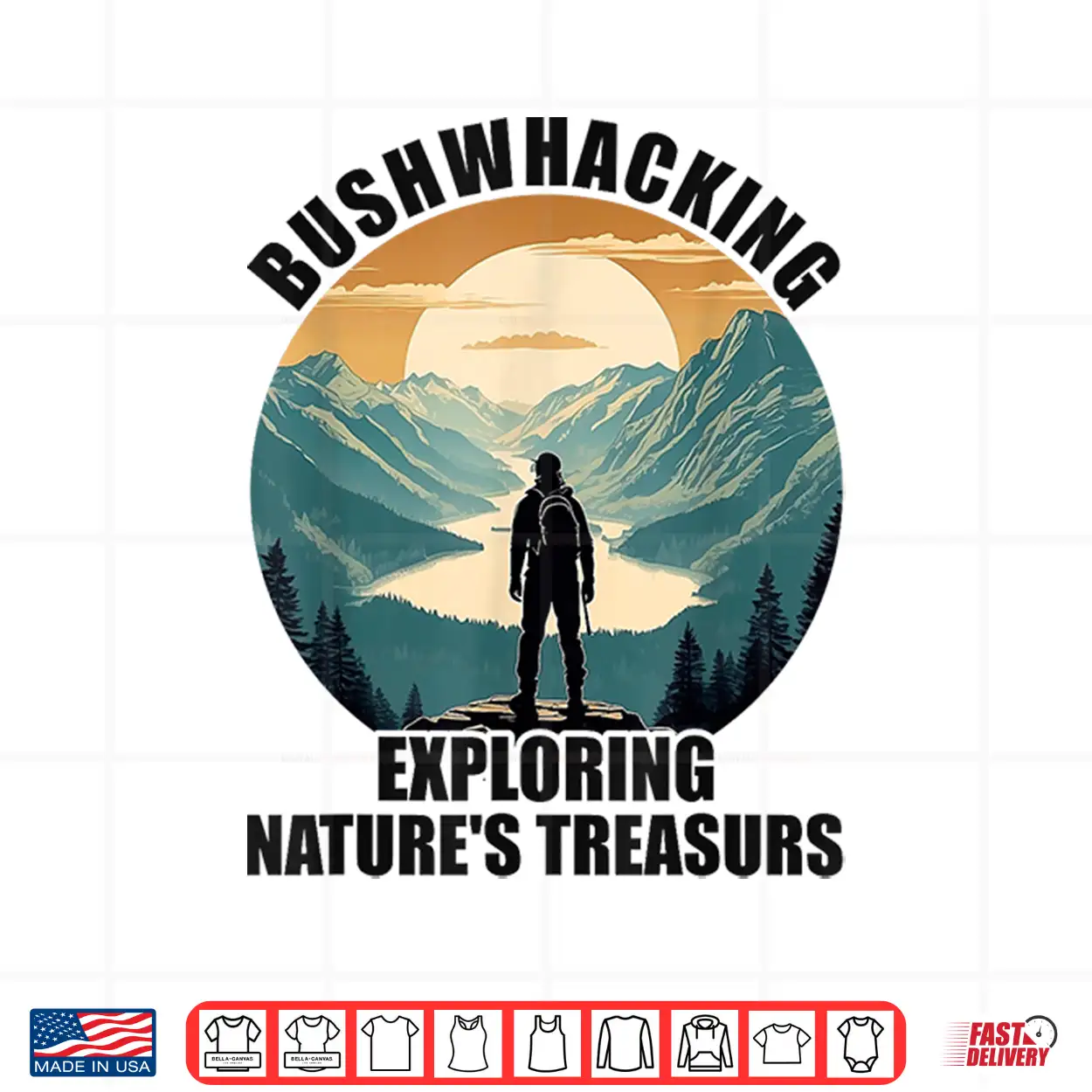 Bushwhacking Survival Hiking Nature Bushwhacker Bushcraft Shirt Bushwhacking Survival Hiking Nature Bushwhacker Bushcraft Shirt