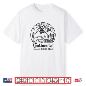 Continental Divide Trail Cdt Hiking Hiker Adventure Trekking Shirt