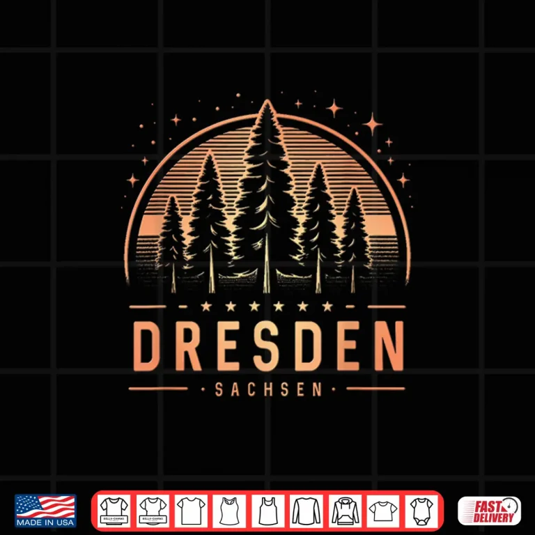 Design Dresden Germany Dresden Sachsen Deutschland Trekking Shirt