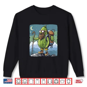 Sweatshirt Funny bearded Pickle for hiking and trekking Adventures Shirt