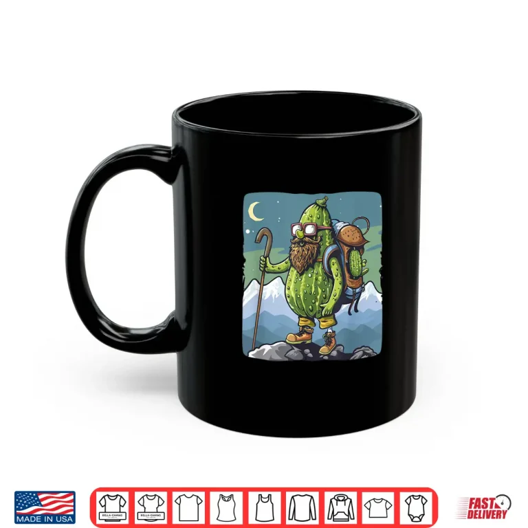 Mug Funny bearded Pickle for hiking and trekking Adventures Shirt