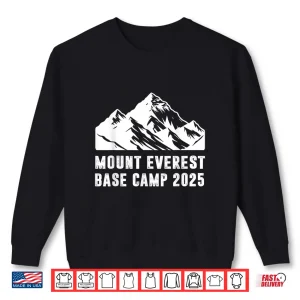 Sweatshirt Mount Everest Base Camp 2025 Everest Trekking Shirt