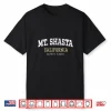 Mt Shasta California Vintage Athletic White Arch Shirt