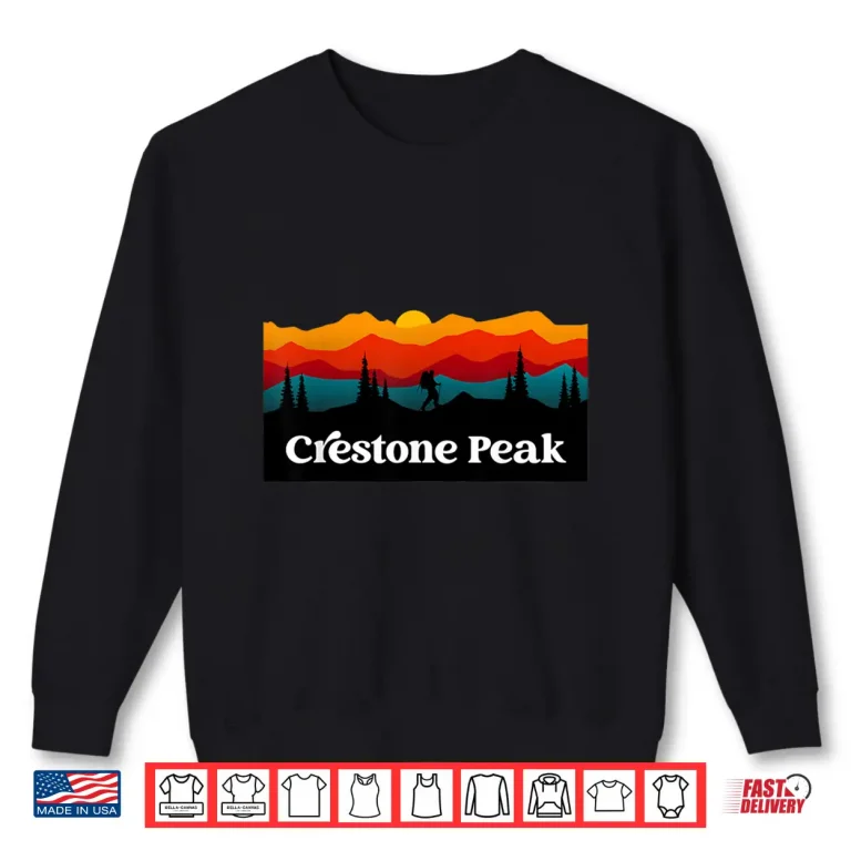 Sweatshirt Outdoor hiking nature Crestone Peak national park trekking Shirt
