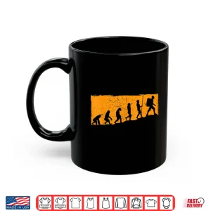 Mug Retro Evolution hiking hiker Trekking mountains hike Shirt