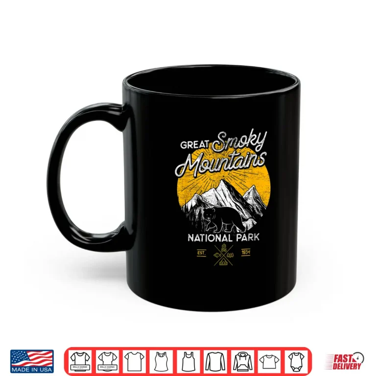 Mug Sunset Great Smoky Mountains Shirt