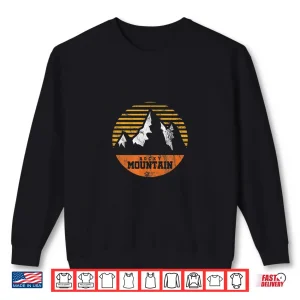 Sweatshirt Vintage Rocky Mountain Hiking Rock Climbing Hiker Shirt